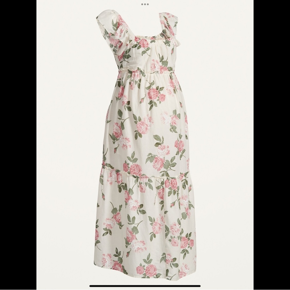 Pink Floral Dress